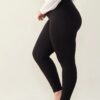 PY.176-Mustat paksummat leggingsit   "FVY"
