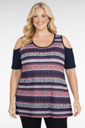 TU.006 - Raidallinen tunika"Ivans"