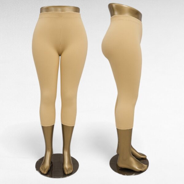 PY.530-Värikkäät bambu-caprileggingsit "FYV" - Image 4