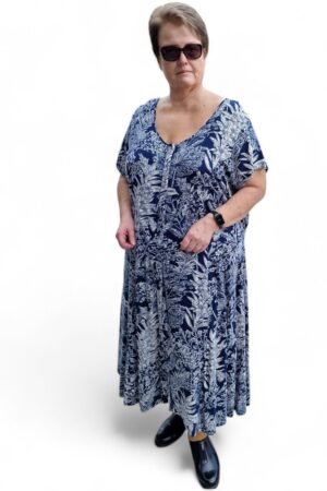 KL.663-Kukkakuvionen mekko"Celly"