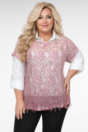 Kaksiosainen pitsitunikasetti "Linea Tensini"(TU.641)