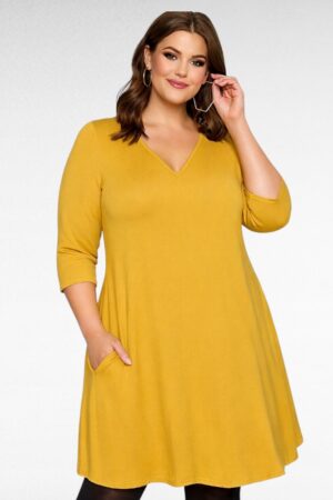 KL.495- Keltainen mekko "Synne"