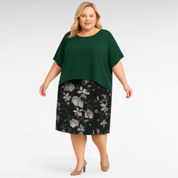 KL.591-Hihaton mekko huivilla "Alissa"