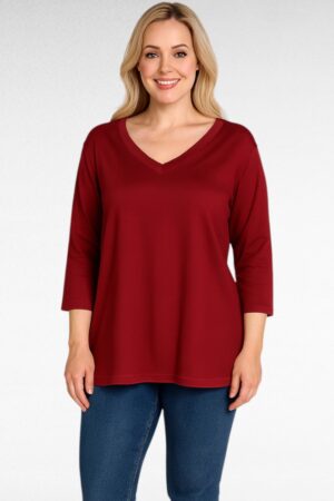 PL.312- Punainen pusero "Your life your fashion"