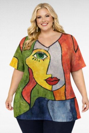 Vihreä boho-tyylinen tunika "Yoko"(TU.507)