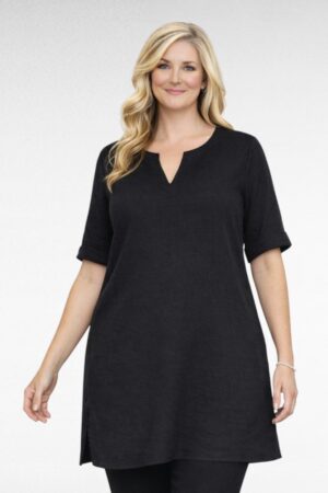 TU.294 - Musta pitkä tunika "Debenhams"