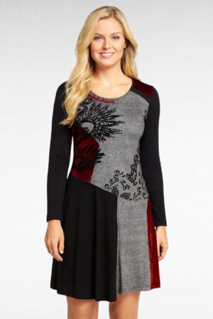 TU.674- Monivärinen tunika/ mekko "Joe Browns", koko 36/38