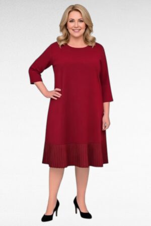 Viinipunainen mekko"Sabatini"(KL.515)