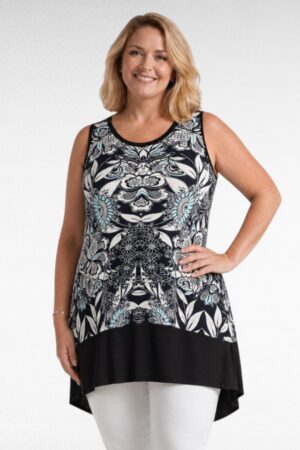 Hihaton tunika pluskoko  "Amy K"(TU.145)