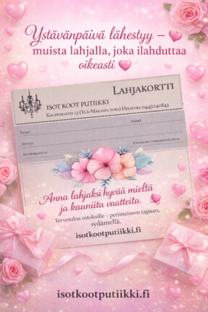 KI.014- Lahjakortti"Isot koot putiikki"