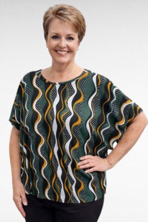 PL.661-Suoralinjainen viskoosipusero "Iina"