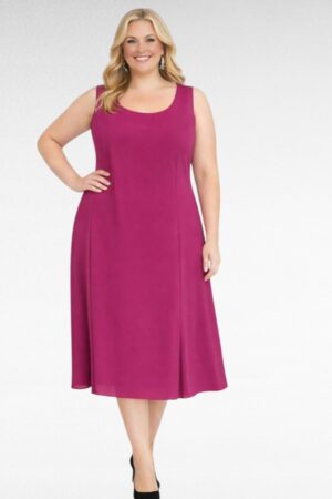 KL.636- Hihaton fuksiavärinen juhlamekko "Palette"