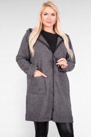 Hupullinen jakku pluskoko "Zentex"(KA.006)