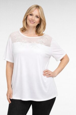 Valkoinen pusero" Nightingales"(PL.673)