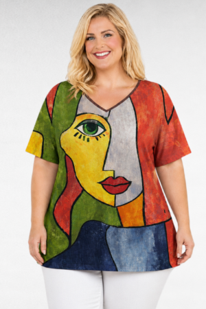 Vihreä boho-tyylinen tunika "Yoko"(TU.507)